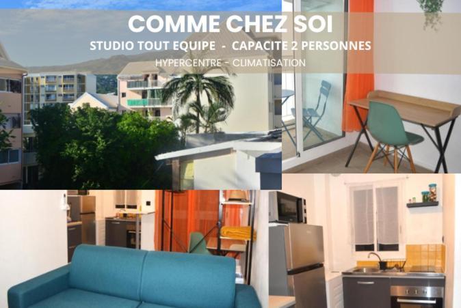 Comme Chez Soi - Studio Tout Equipe - By Sister Home Saint-Denis Bagian luar foto
